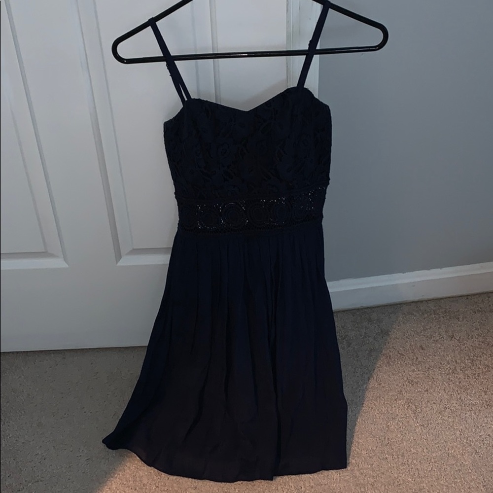 Navy blue dress